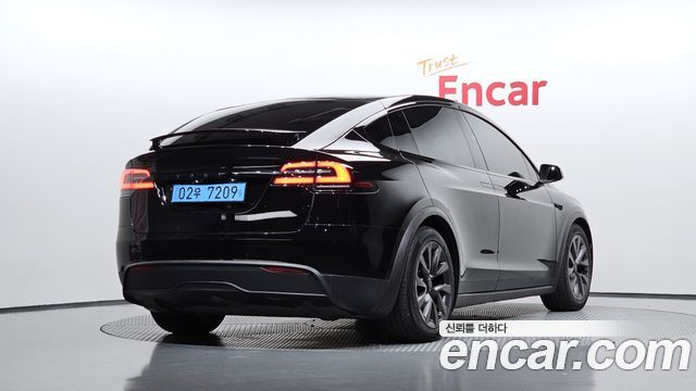 Tesla Model X из Кореи Encar
