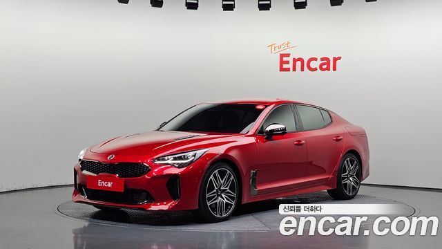 Kia Stinger из Кореи Encar
