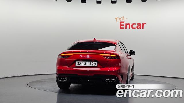 Kia Stinger из Кореи Encar