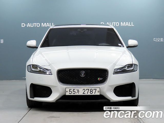Jaguar XF из Кореи Encar
