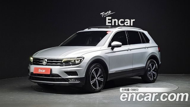 Volkswagen Tiguan из Кореи Encar