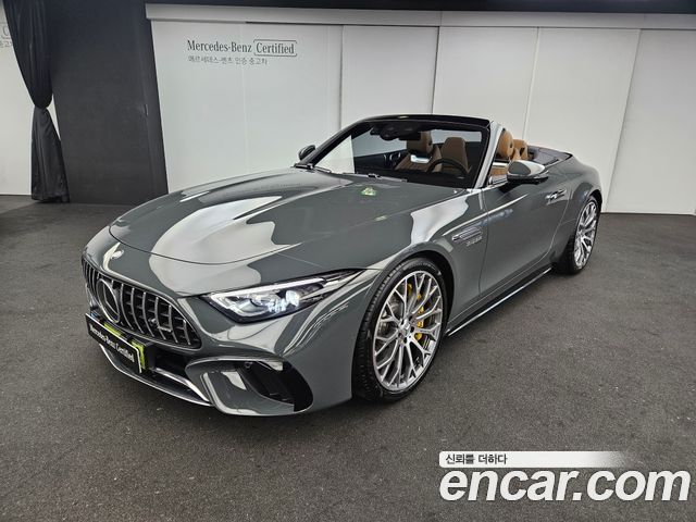 Mercedes-Benz SL-Class AMG SL63 4MATIC+ Manufaktur — пробег 2 500 км — фото 1 из 5