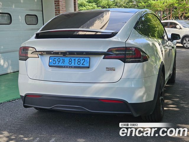 Tesla Model X из Кореи Encar