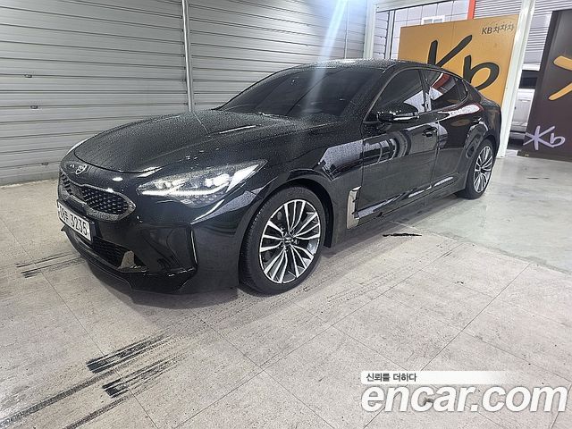 Kia Stinger из Кореи Encar