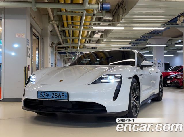 Porsche Taycan из Кореи Encar