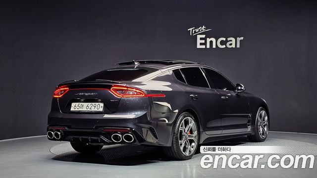 Kia Stinger из Кореи Encar