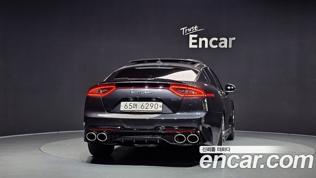 Kia Stinger из Кореи Encar