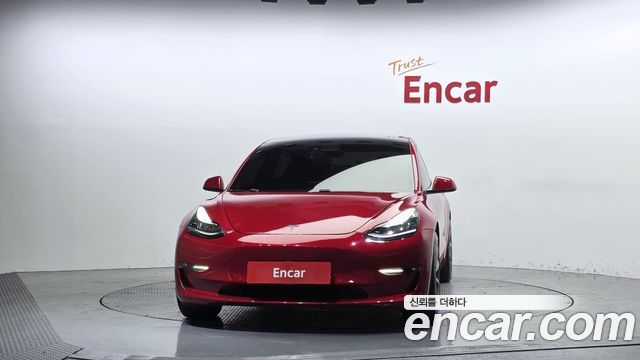 Tesla Model 3 из Кореи Encar
