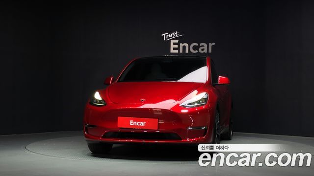 Tesla Model Y из Кореи Encar