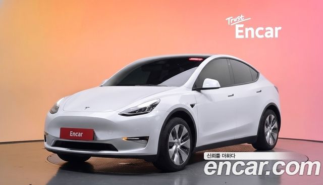 Tesla Model Y из Кореи Encar