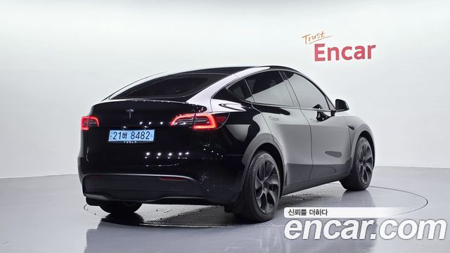 Tesla Model Y из Кореи Encar