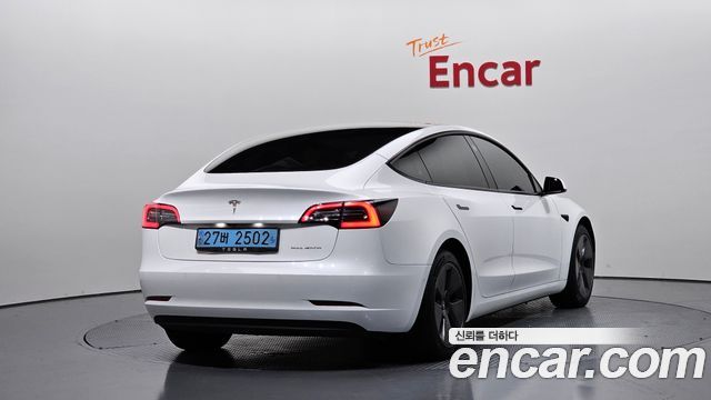 Tesla Model 3 из Кореи Encar