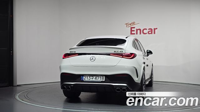 Mercedes-Benz GLC-Class AMG GLC43 4MATIC Coupe — пробег 52 931 км — фото 4 из 5