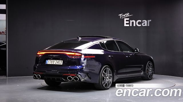 Kia Stinger из Кореи Encar