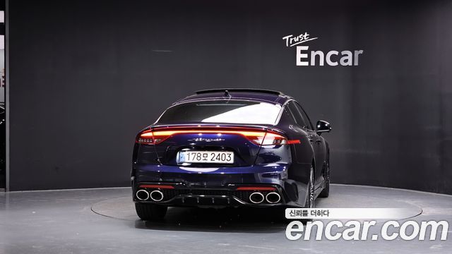 Kia Stinger из Кореи Encar