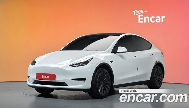 Tesla Model Y из Кореи Encar
