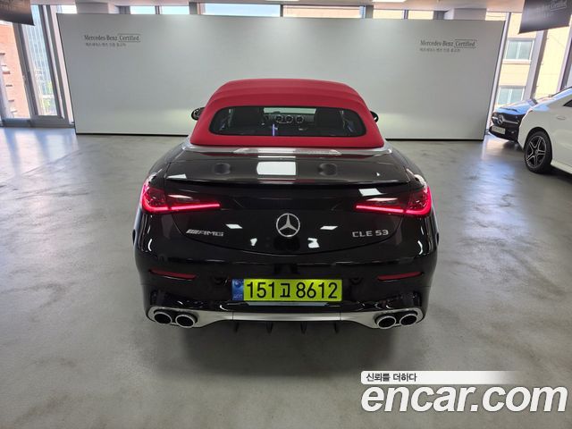 Mercedes-Benz CLE-Class AMG CLE53 4MATIC+ Cabriolet — пробег 4 650 км — фото 4 из 5