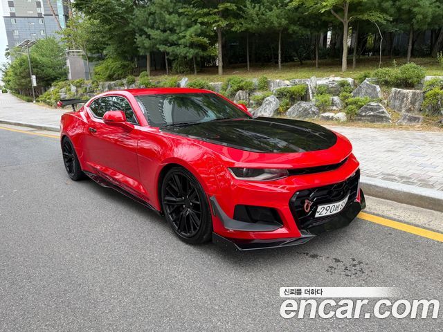 Chevrolet (Daewoo) Camaro SS 6.2 V8 Volcano Red — пробег 166 331 км — фото 5 из 5