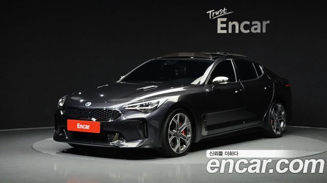 Kia Stinger из Кореи Encar