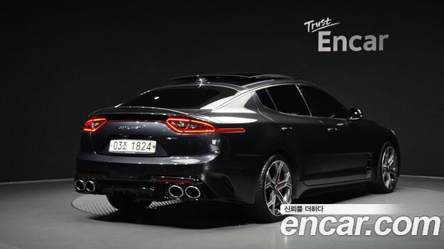Kia Stinger из Кореи Encar