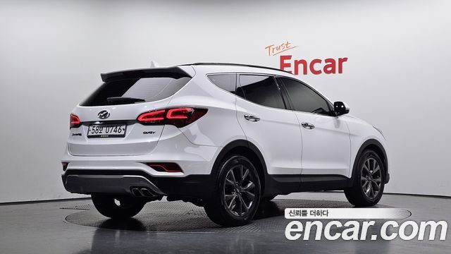 Hyundai Santafe Diesel 2.0 2WD Exclusive Special — пробег 101 083 км — фото 2 из 5