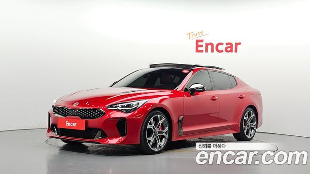Kia Stinger из Кореи Encar