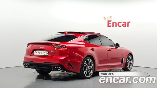 Kia Stinger из Кореи Encar