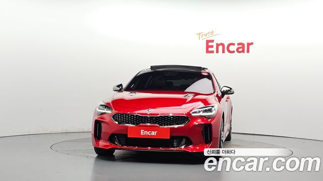 Kia Stinger из Кореи Encar