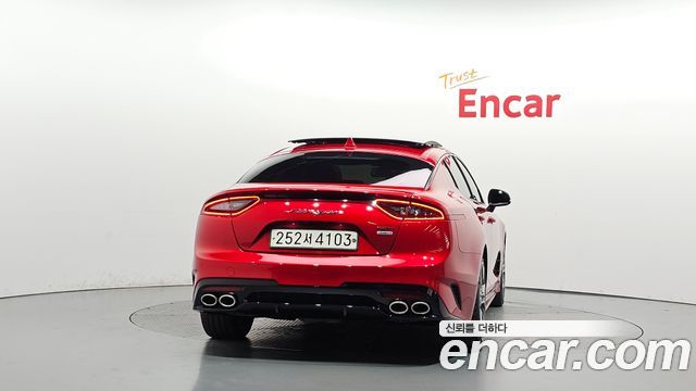 Kia Stinger из Кореи Encar
