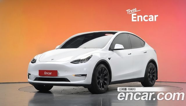 Tesla Model Y из Кореи Encar