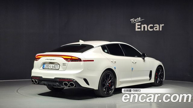 Kia Stinger из Кореи Encar