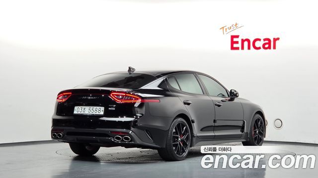 Kia Stinger из Кореи Encar