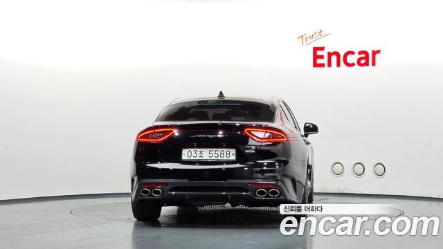 Kia Stinger из Кореи Encar