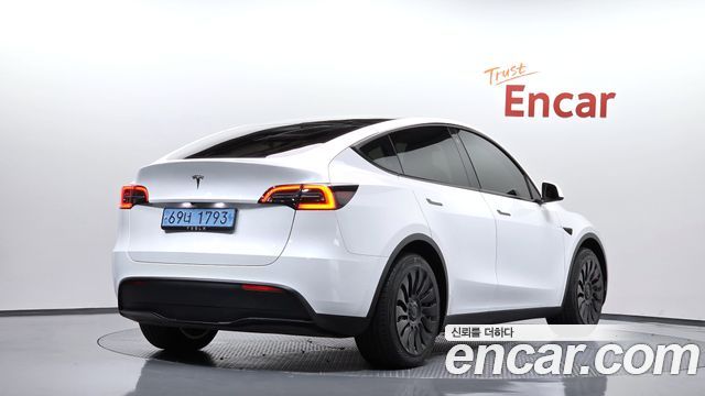 Tesla Model Y из Кореи Encar
