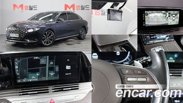 Hyundai Grandeur из Кореи Encar
