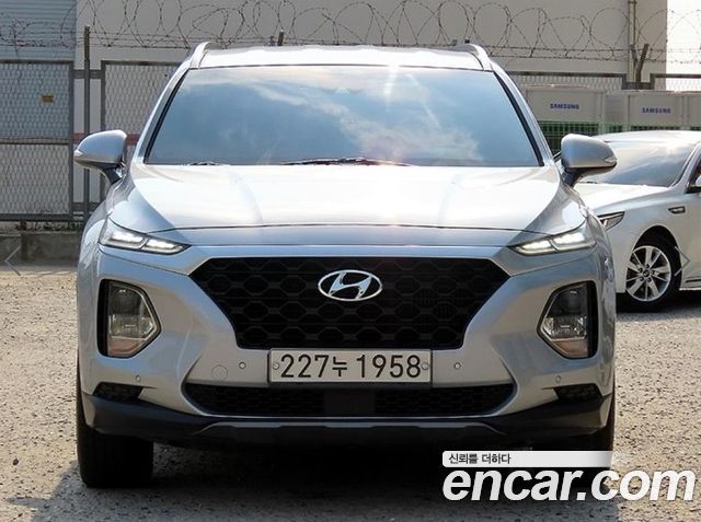 Hyundai Santafe из Кореи Encar