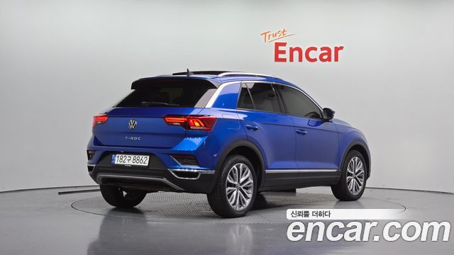 Volkswagen T-Roc из Кореи Encar