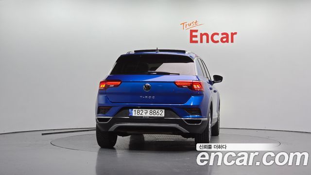 Volkswagen T-Roc из Кореи Encar