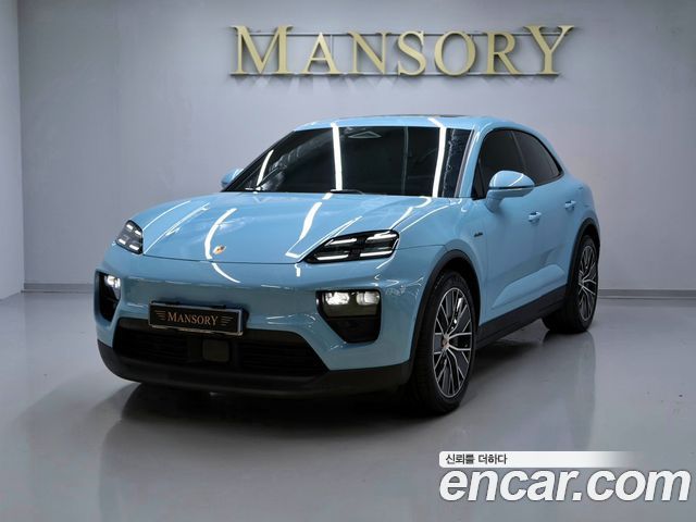 Porsche Macan из Кореи Encar