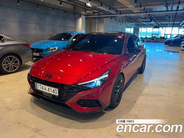 Hyundai AVANTE 1.6 Turbo N Line Sport — пробег 111 599 км — фото 1 из 5
