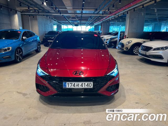 Hyundai AVANTE 1.6 Turbo N Line Sport — пробег 111 599 км — фото 3 из 5