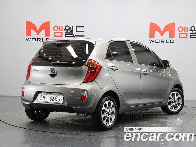 Kia morning из Кореи Encar