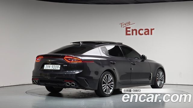 Kia Stinger из Кореи Encar