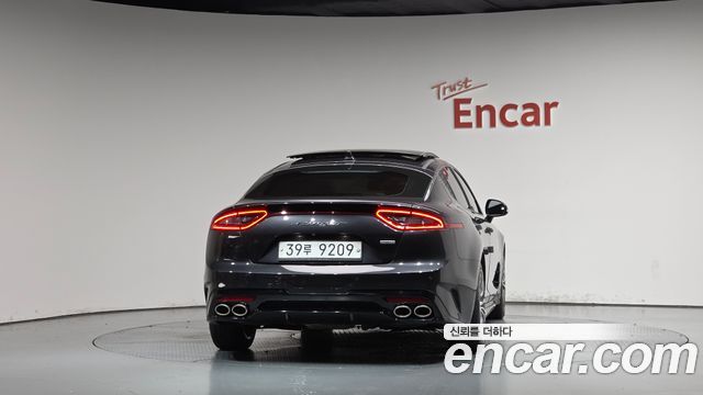 Kia Stinger из Кореи Encar