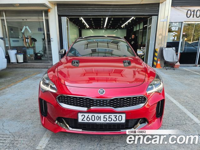 Kia Stinger из Кореи Encar