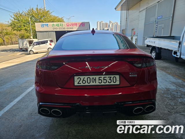 Kia Stinger из Кореи Encar