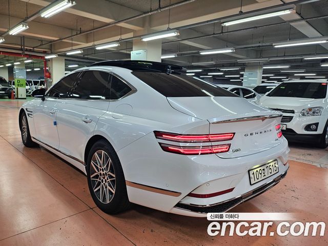 Genesis G80 Gasoline 2.5 Turbo AWD — пробег 21 506 км — фото 2 из 5