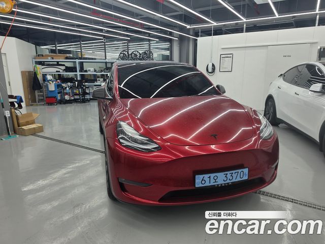 Tesla Model Y из Кореи Encar