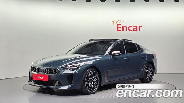 Kia Stinger из Кореи Encar