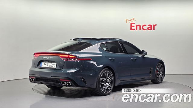 Kia Stinger из Кореи Encar